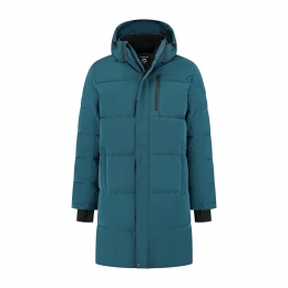 TravelinaposMen-Pufferjacketlong-Donkerblauw-MaatL