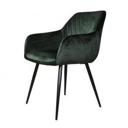 DS4UGabyarmstoelvelvetgroen