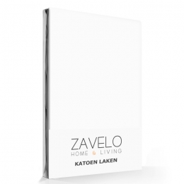 ZaveloLakenBasicsWitKatoen-Lits-jumeaux240x300cm