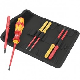 Wera050066000017-deligKraftformKompaktVDE7Universal1ToolFinderWisselklingensetInEtui