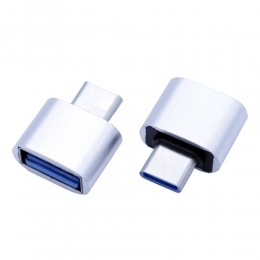 USB-CnaarUSB-AadapterOTGConverterUSB30-USB-CnaarUSB-AVerloopstekker-Zilver