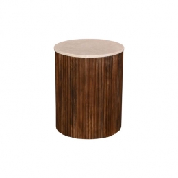 GigaMeubel-SalontafelMarmerDonkerbruin-SetVan2-70cm-Davi