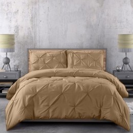 ZensationDekbedovertrekLovelyPintuckTaupe-140x200220