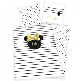 MinnieMouseDekbedovertrekmetGouddruk