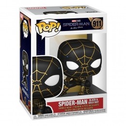 Spider-ManNoWayHomePOPVinylFigureSpider-ManBlackGoldSuit9cm