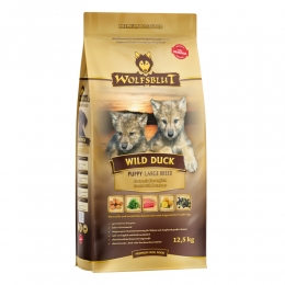 WolfsblutWildDuckPuppyLargeBreed125kg