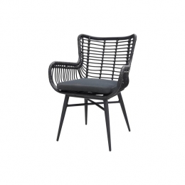 VDGJasminediningtuinstoel-black