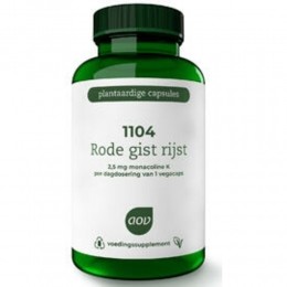 GratisVerzending2xAOV1104RodeGistRijstextract90vegacapsules