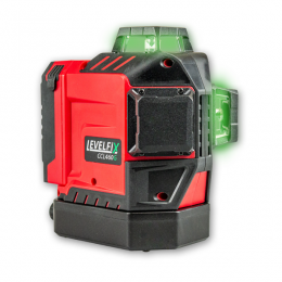 LevelfixCCL460G3DConeKruislijnlaser3x360Set-Groen-40m