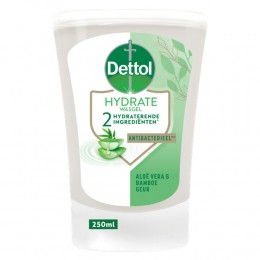 5xDettolNoTouchWasgelNavullingHydraterendeAloeVera250ml