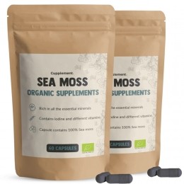 GratisVerzending2xCupplementSeaMossOrganicSupplements60capsules