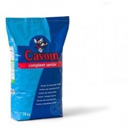 2xCavomCompleetHondenvoerDroogSenior14kg