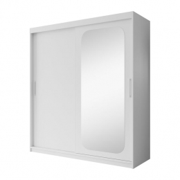 Meubella-KledingkastPete-Wit-180cm-Metspiegel