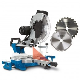 AfkortzaagHM140L-2000W330x150mmincllaseren2zaagbladen