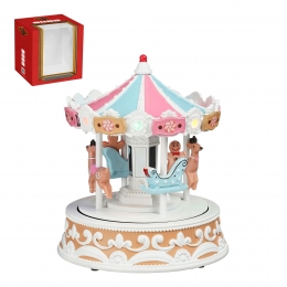 Carrouselbatteryoperatedh22xd19cmLuville-Luville