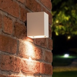 Setvan3Marion-DimbareLEDwandlampenkubus-InclGU10spot-5Watt400lumen-4000Kneutraalwit-IP65-Wit-Binnenenbuiten-3jaargar