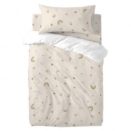 IrisDekbedovertrekwieg2-deligHappyfridayMiniVeelkleurig100katoendekwaliteitvan150TC