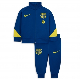 NikeFCBarcelonaStrikeTrainingspak2025-2026BabyDonkerblauwFelgeel