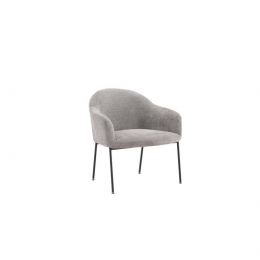VentureHomeCataniaFauteuil80x88x85-Lichtgrijs