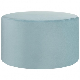 Beliani-MILLEN-Poef-Groen-61cm-Fluweel