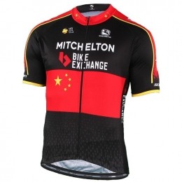 MITCHELTON-SCOTTChineeskampioenfietsshirtmetkorte2019voorherenMaatS