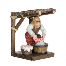 Kerstfiguurtobbelientje8cmhoogLuville-Luville