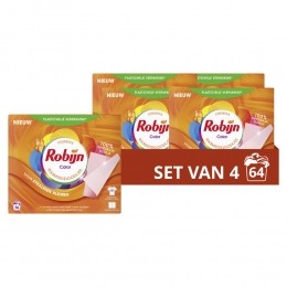 4xRobijnWasmiddeldoekjesColor16stuks