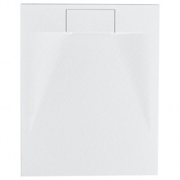 Beliani-AZZURRO-Douchebak-Wit-100x80x3cm-SMCkunststof