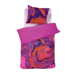 DamaidekbedovertrekTrance-Satijn-140x200220cm-ShockingPink