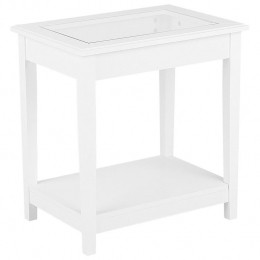 Beliani-ATTU-Bijzettafel-Wit-MDF