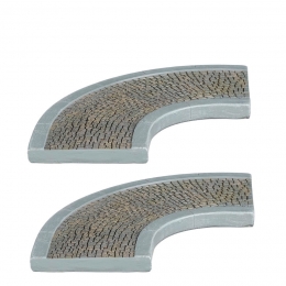 Roadcurve2stuksl265xb10xh15cmLuville-Luville