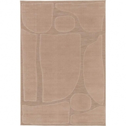 BuitenkleedStoneBruinInterieur05-200x290cm