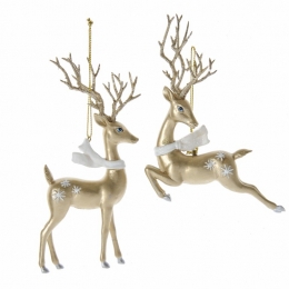 Ornamentplcdiergoudwitl15cmKurtSAdler-Kurtsadler