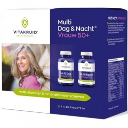 VitakruidVrouw50MultiDagNacht2x90tabletten