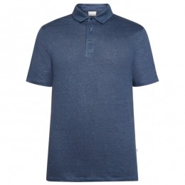 KnowledgeCottonApparel-LinenPolo-PoloshirtmaatMblauw