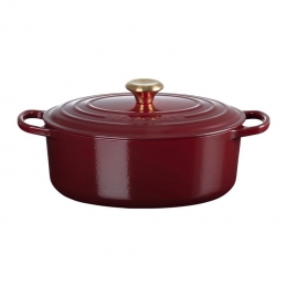 LeCreusetSignatureOvaleBraadpan47L-Garnet