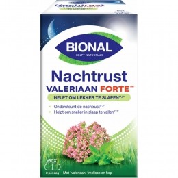 GratisVerzending2xBionalNachtrustValeriaanForte60capsules