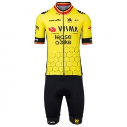 TEAMVISMALEASEABIKEBELGISCHEKAMPIOEN2025Setfietsshirtfietsbroek
