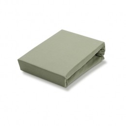 JerseySoftHoeslakenLightOlive180-200x200-220cmGroen