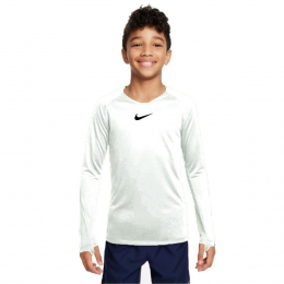 NikeDri-FITParkOndershirtLangeMouwenKidsWit