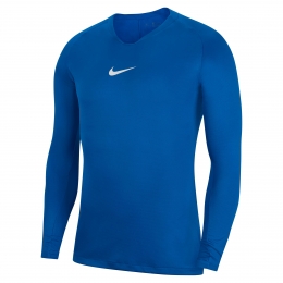 NikeDri-FITParkOndershirtLangeMouwenBlauwWit