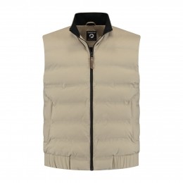 TravelinaposMen-Bodywarmer-Taupe-MaatXXL