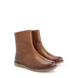 TravelinaposWomen-Zipperboot-Cognac-Maat40