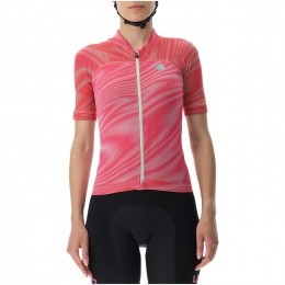 UYNDamesshirtWaveMaatMWielershirtFietskleding