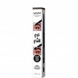 NYXProfessionalMakeupFillandFluffEyebrowPomadePencil02gVariousShades-Brunette