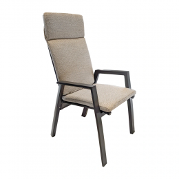 PaxonTuinstoelVerstelbaarAntracietTrestino-Trestino