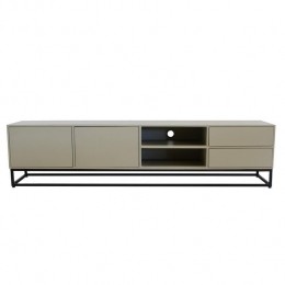 GigaMeubel-Tv-MeubelTaupeMangohout-210x42x50cm-Cervi