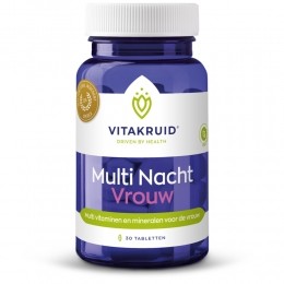 GratisVerzendingVitakruidMultiNachtVrouw30tabletten