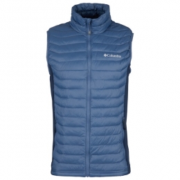 Columbia-PowderPassHybridVest-SynthetischebodywarmermaatLblauw