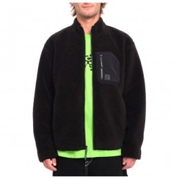 Volcom-MuzzerFuzzarZip-FleecevestmaatSzwart